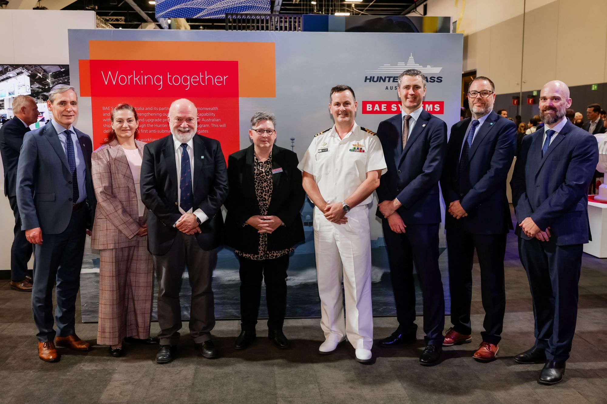 Lloyd's Register contract signing group photo