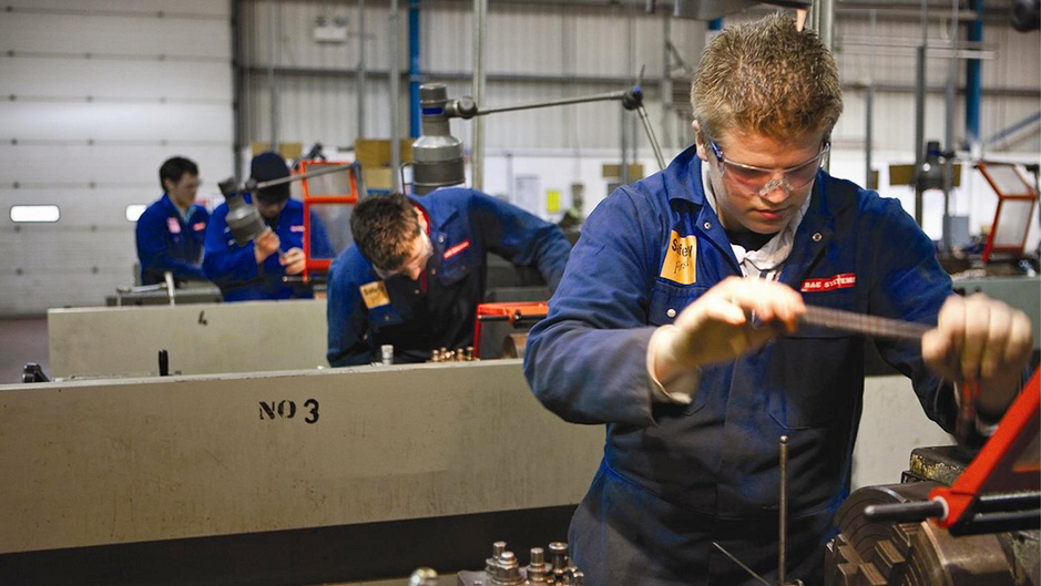 BAE Systems’ apprentice training has been awarded ‘Grade one – outstanding’ by OFSTED