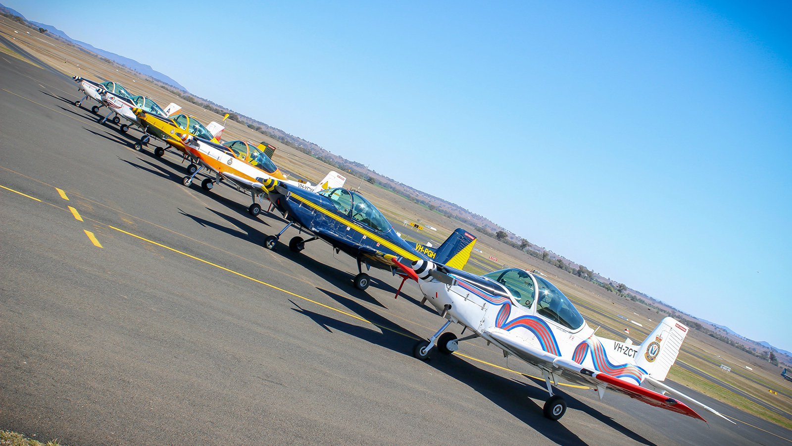 CT4B training aircraft celebrating 27 years of operational service.