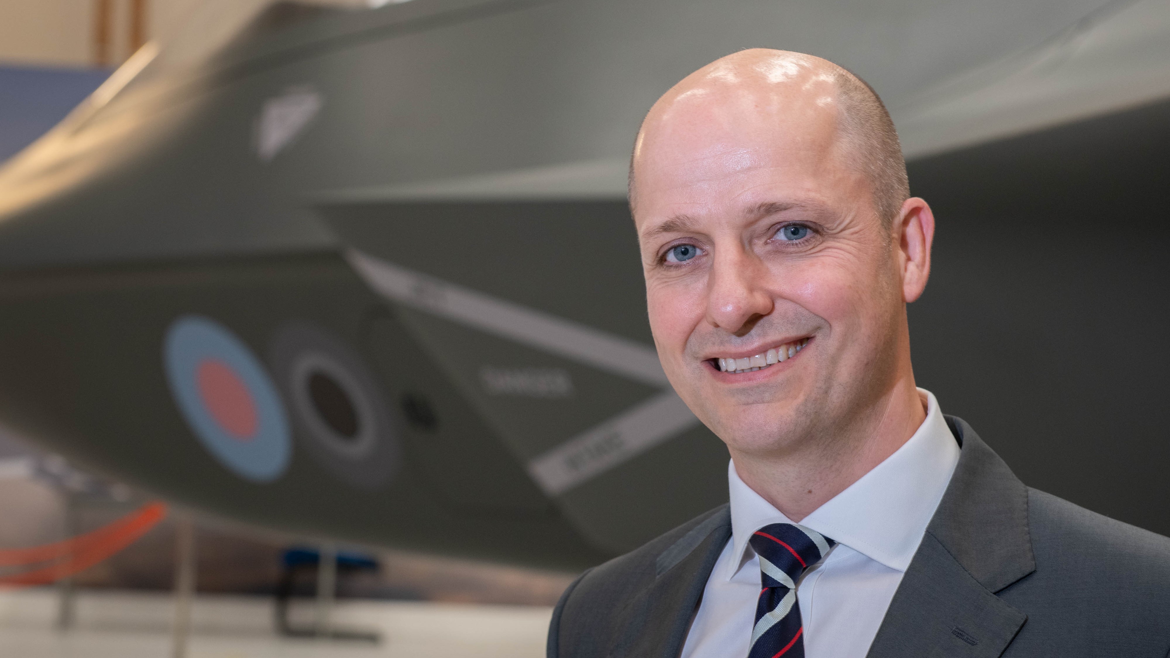 A portrait picture of former Typhoon pilot Paul Smith
