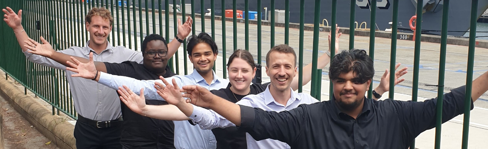 BAE Systems Australia interns at Garden Island
