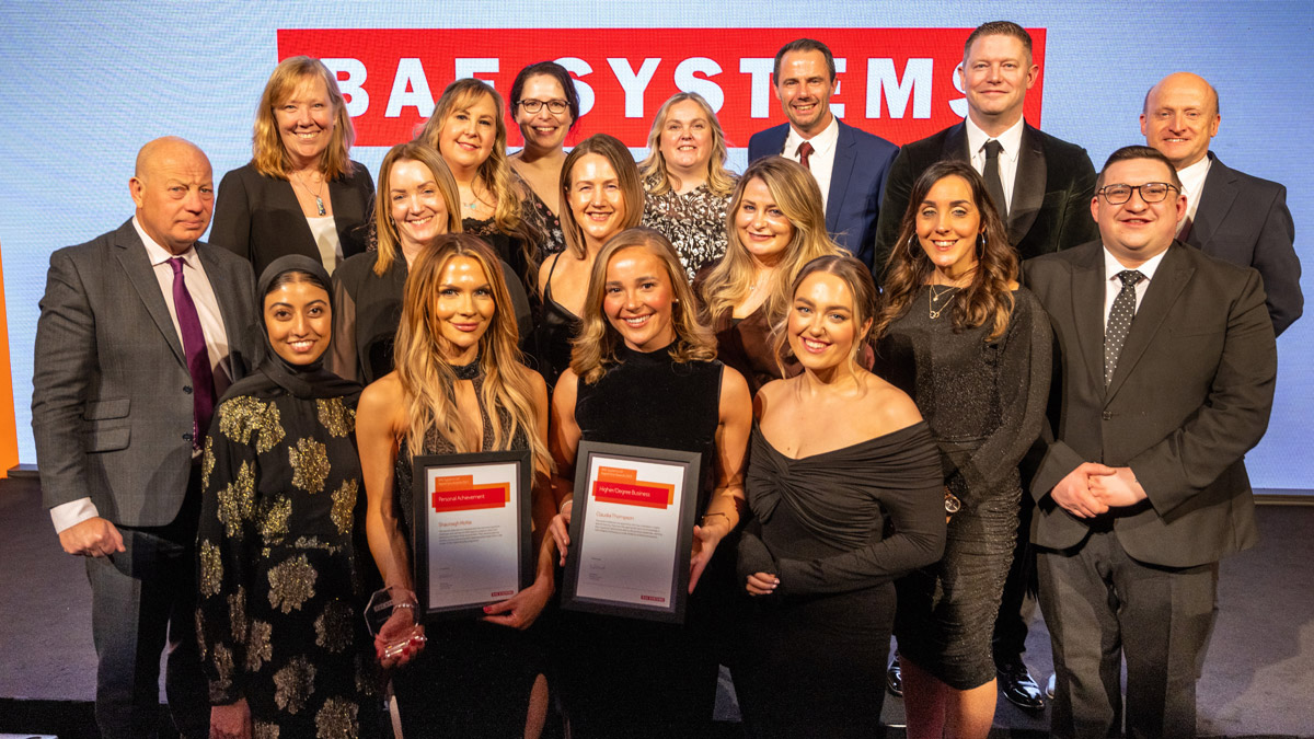 Our Shared Services Apprentices at the 2023 UK Apprentice Awards