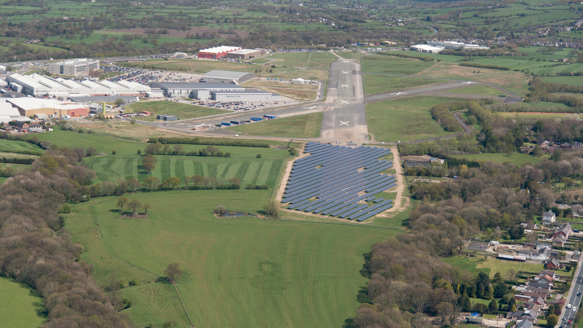 Solar farm Samlesbury