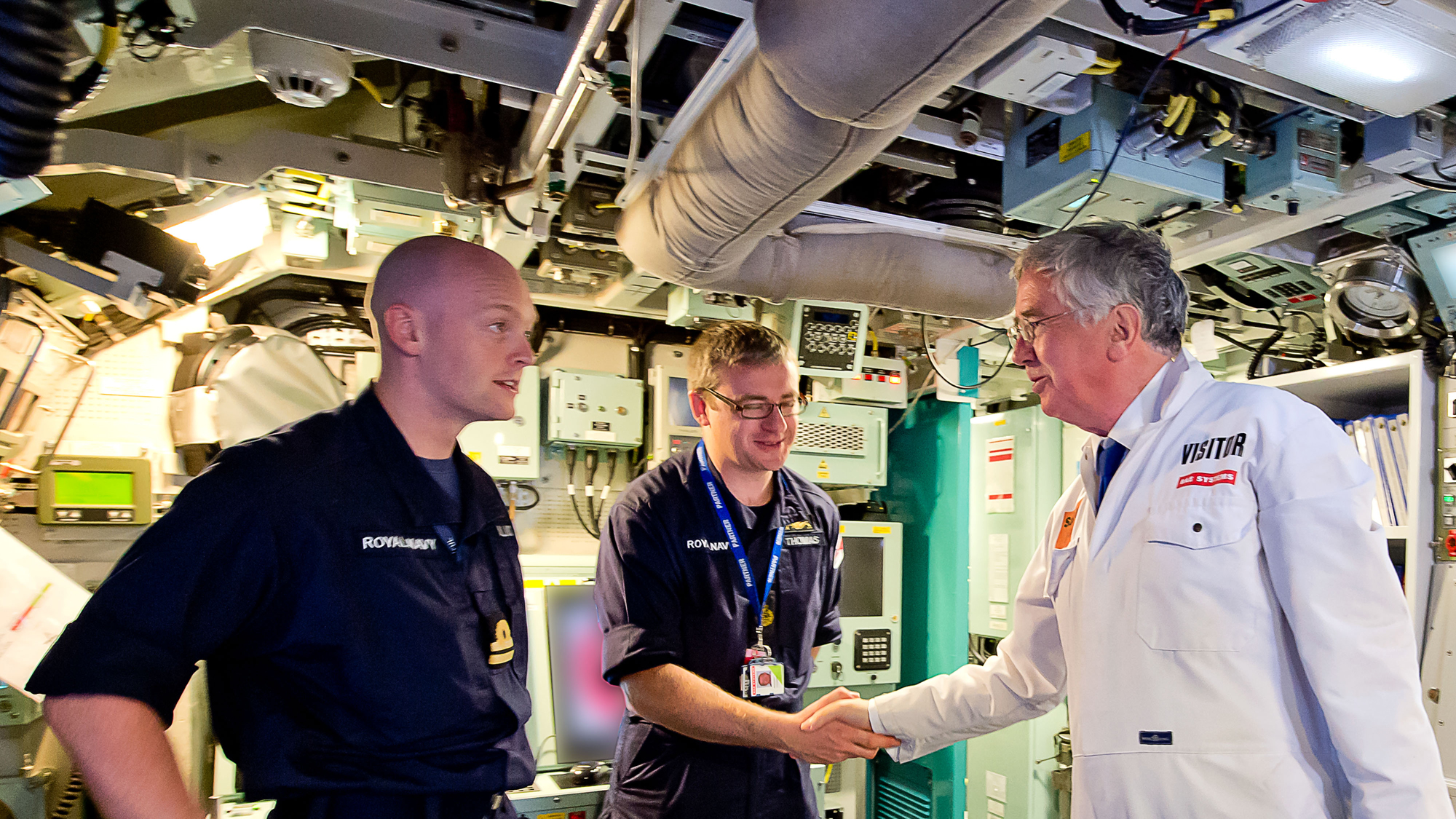 Defence Secretary at Barrow