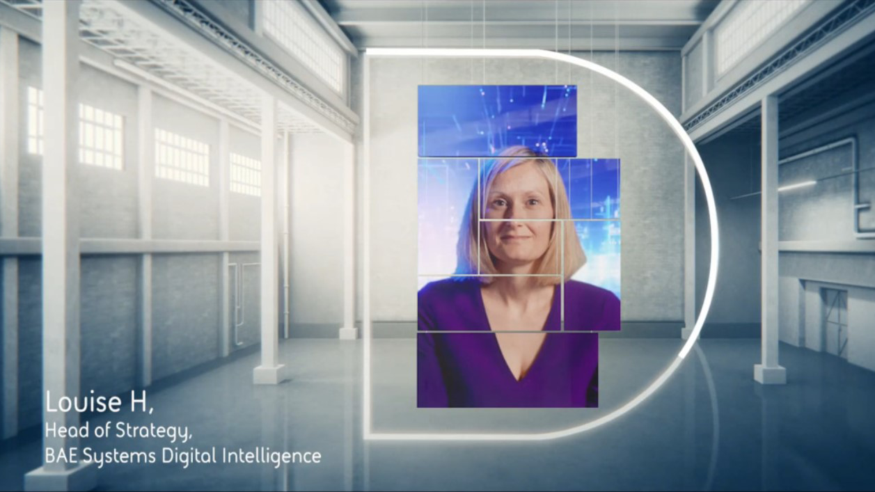 Louise Heywood introducing a Power of Perspective video