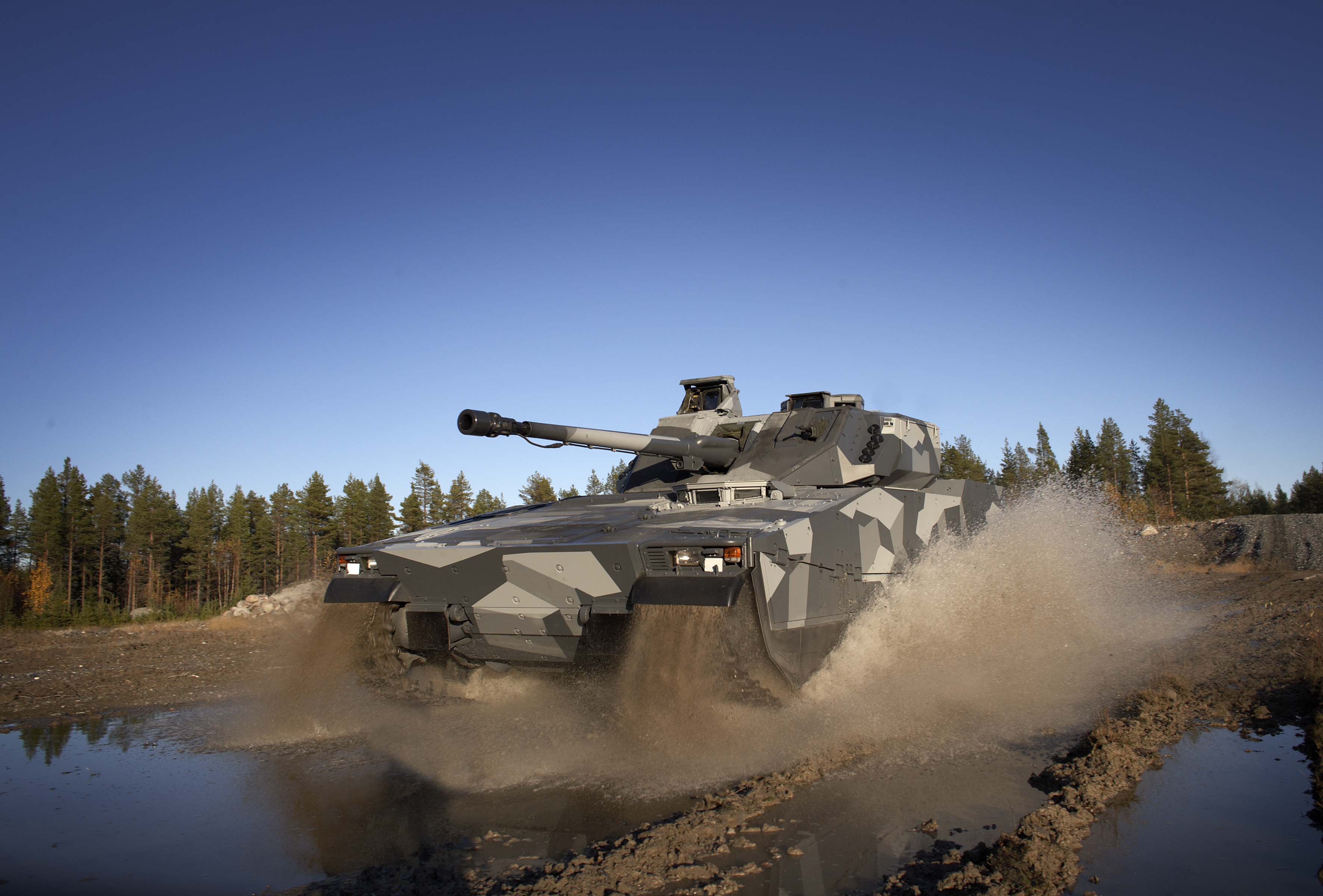 The Swedish CV90, a multi-role vehicle, touts a wide range of enhancements from the previous model.