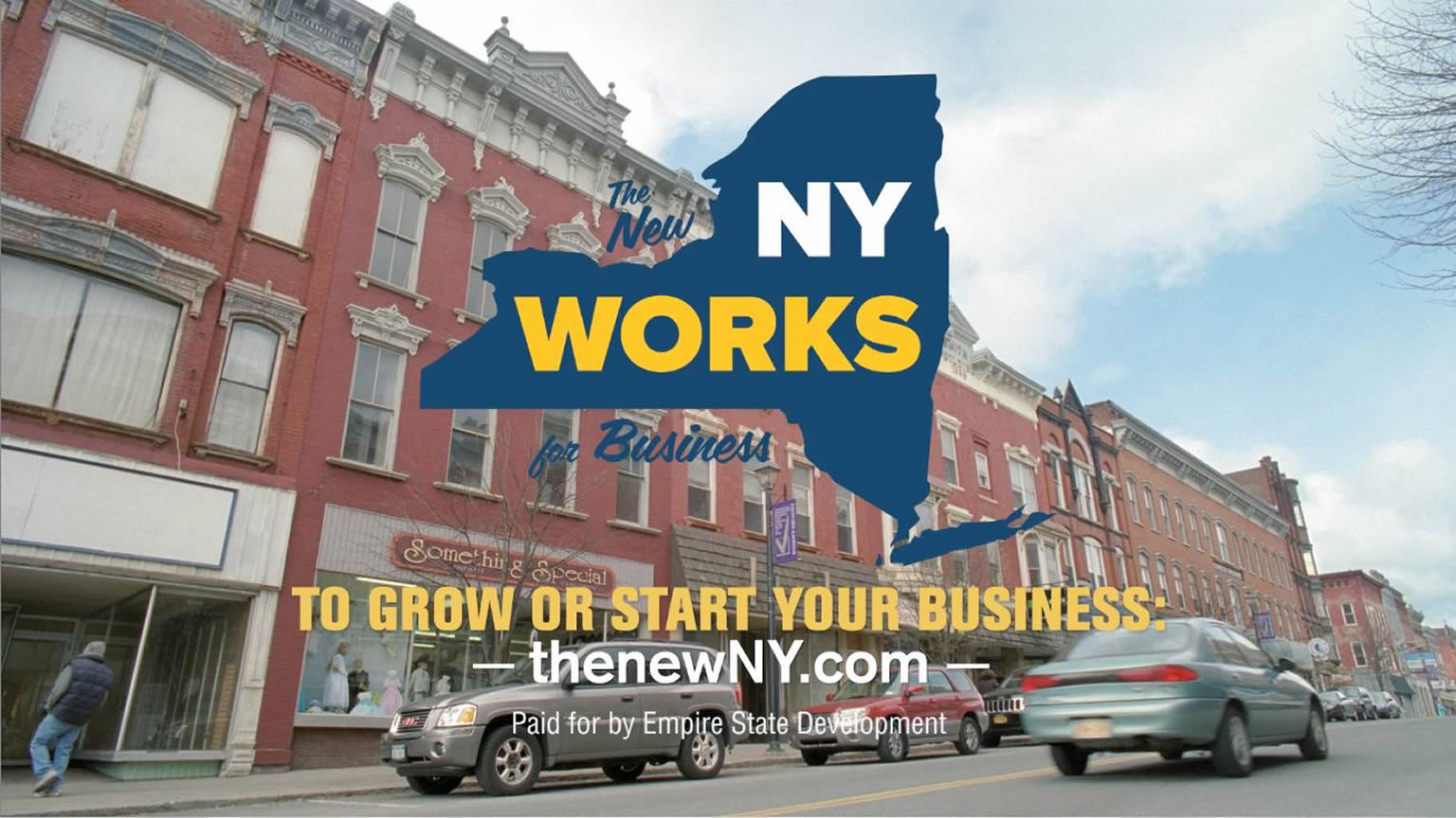 The New NY ad, set in Endicott