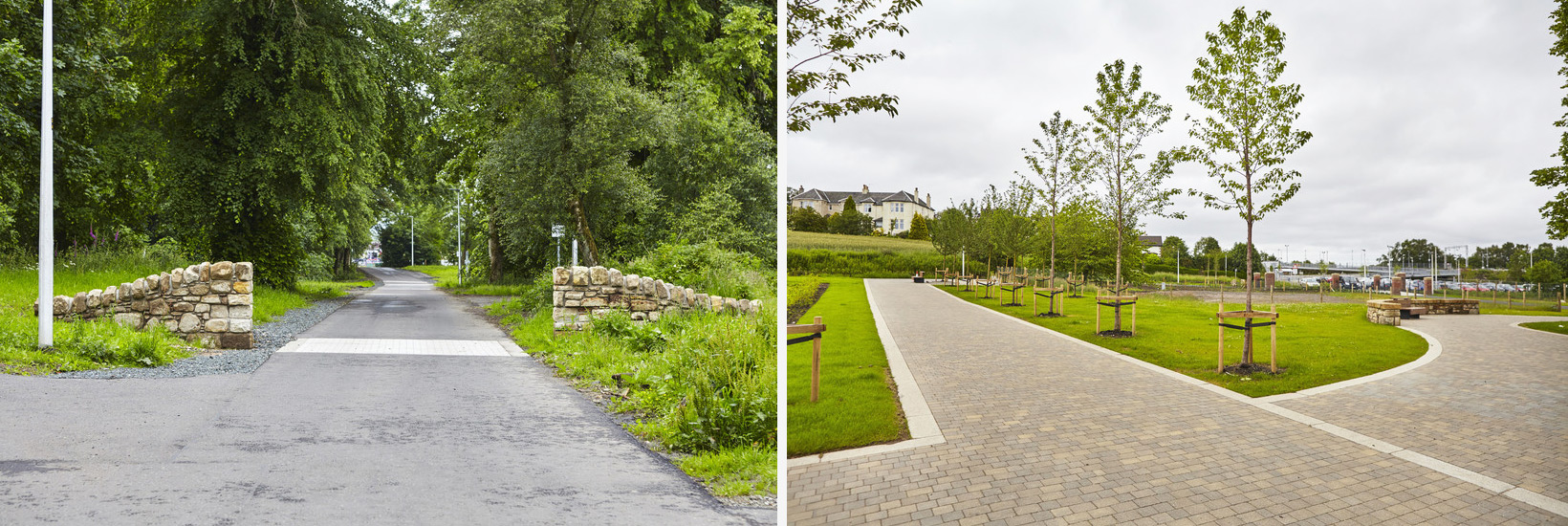 Image showing Bishopton paths and walkways