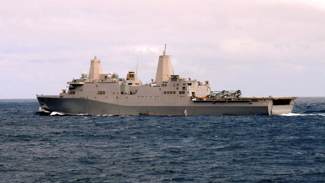 BAE Systems will repair and maintain the amphibious transport dock ship USS New Orleans (LPD 18) under a new U.S. Navy contract. (U.S. Navy photo)