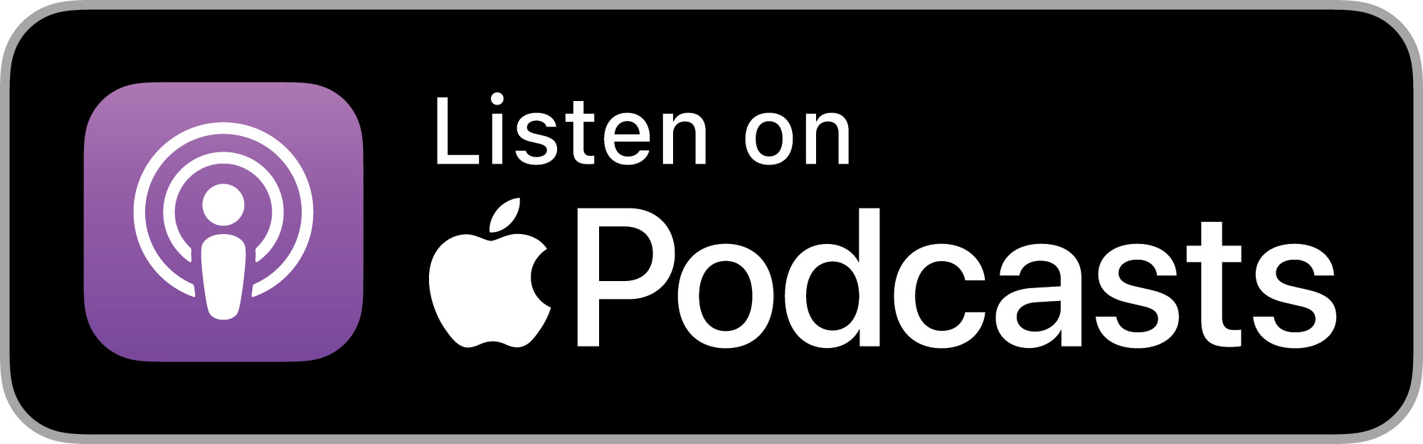 Apple Podcasts Listen Badge