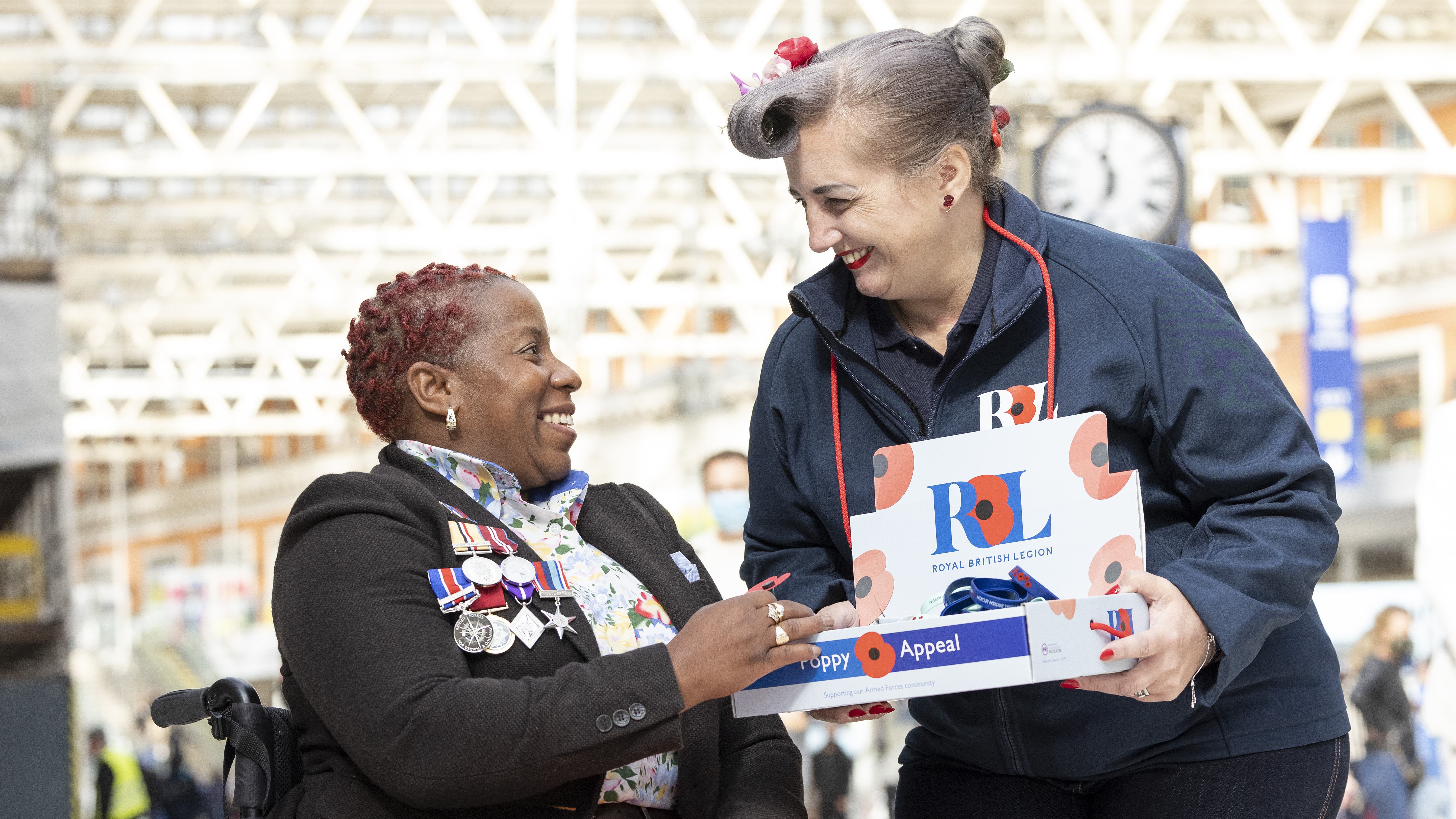 Royal British Legion volunteers