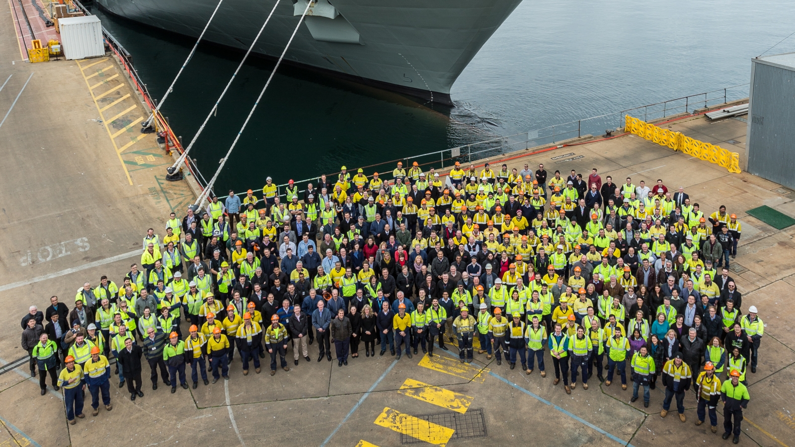 NUSHIP Adelaide final sea trials