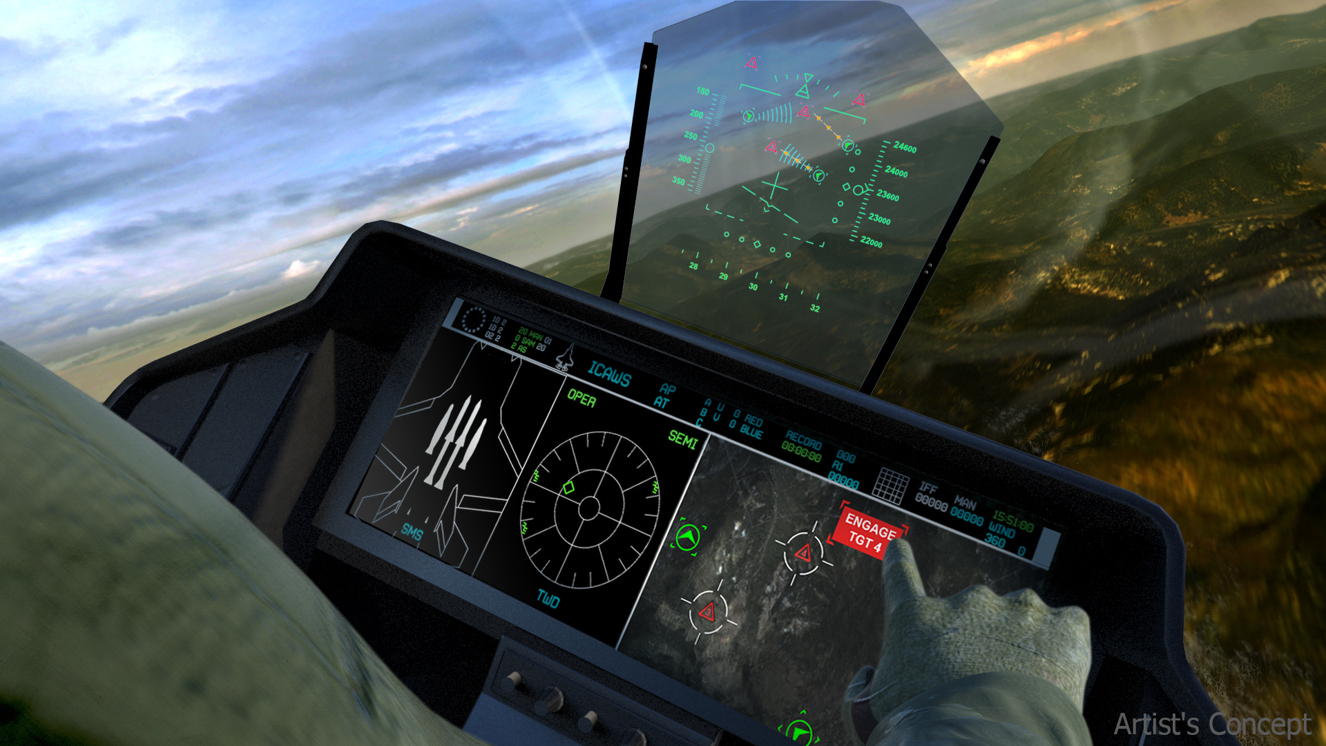 BAE Systems’ semi-autonomous software helps pilots determine the best course of action to take when coordinating teams of manned and unmanned vehicles in communications denied environments.