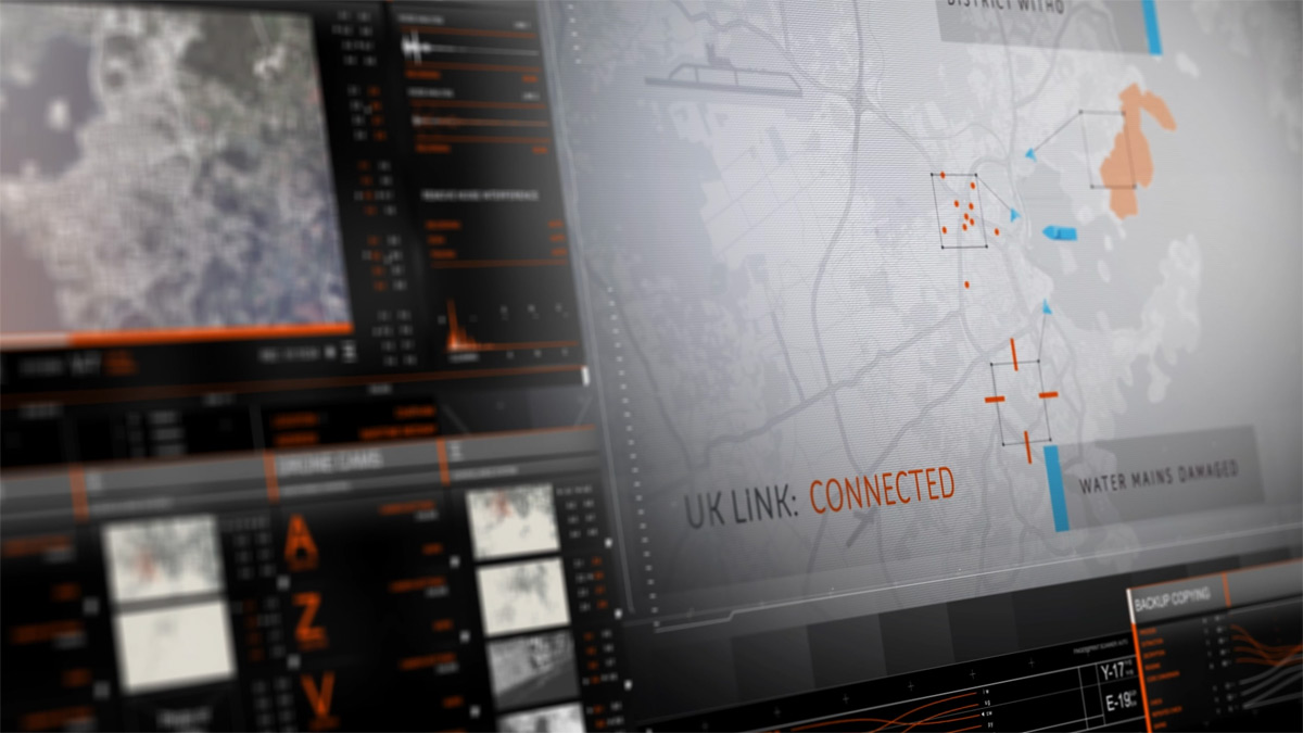 Plug and play military networks screen shot