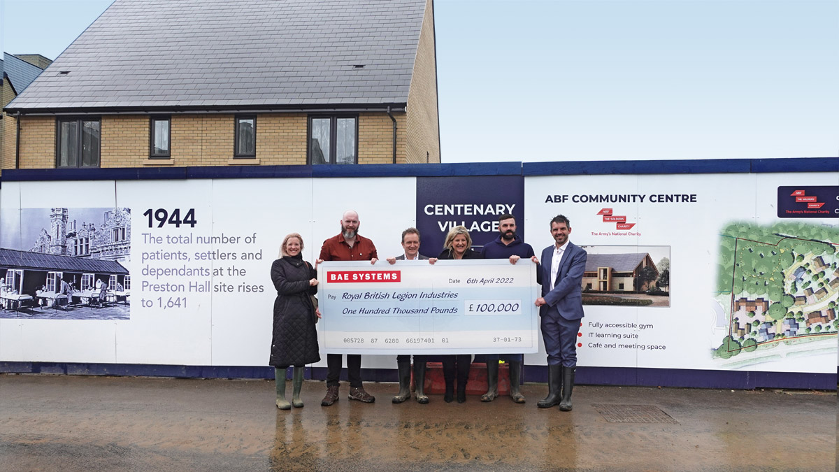 Supporting the UKs veterans - Aylesford