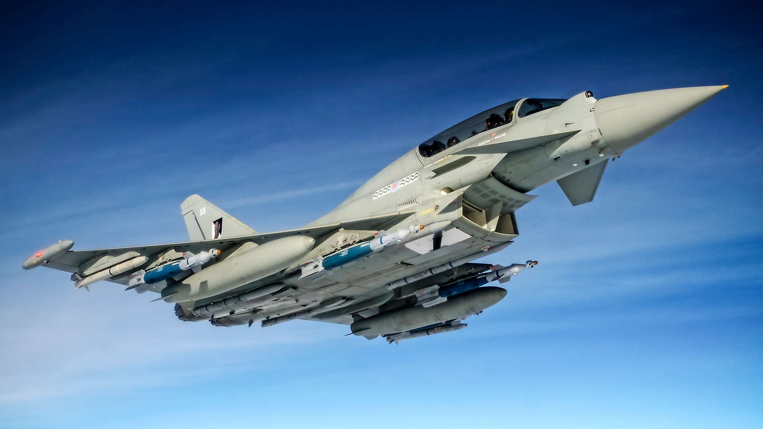 Eurofighter Typhoon in flight