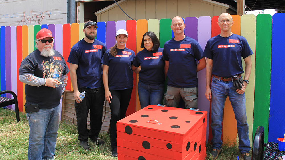 San Diego, CA area employees helped maintenance work for a local preschool’s outdoor playground.