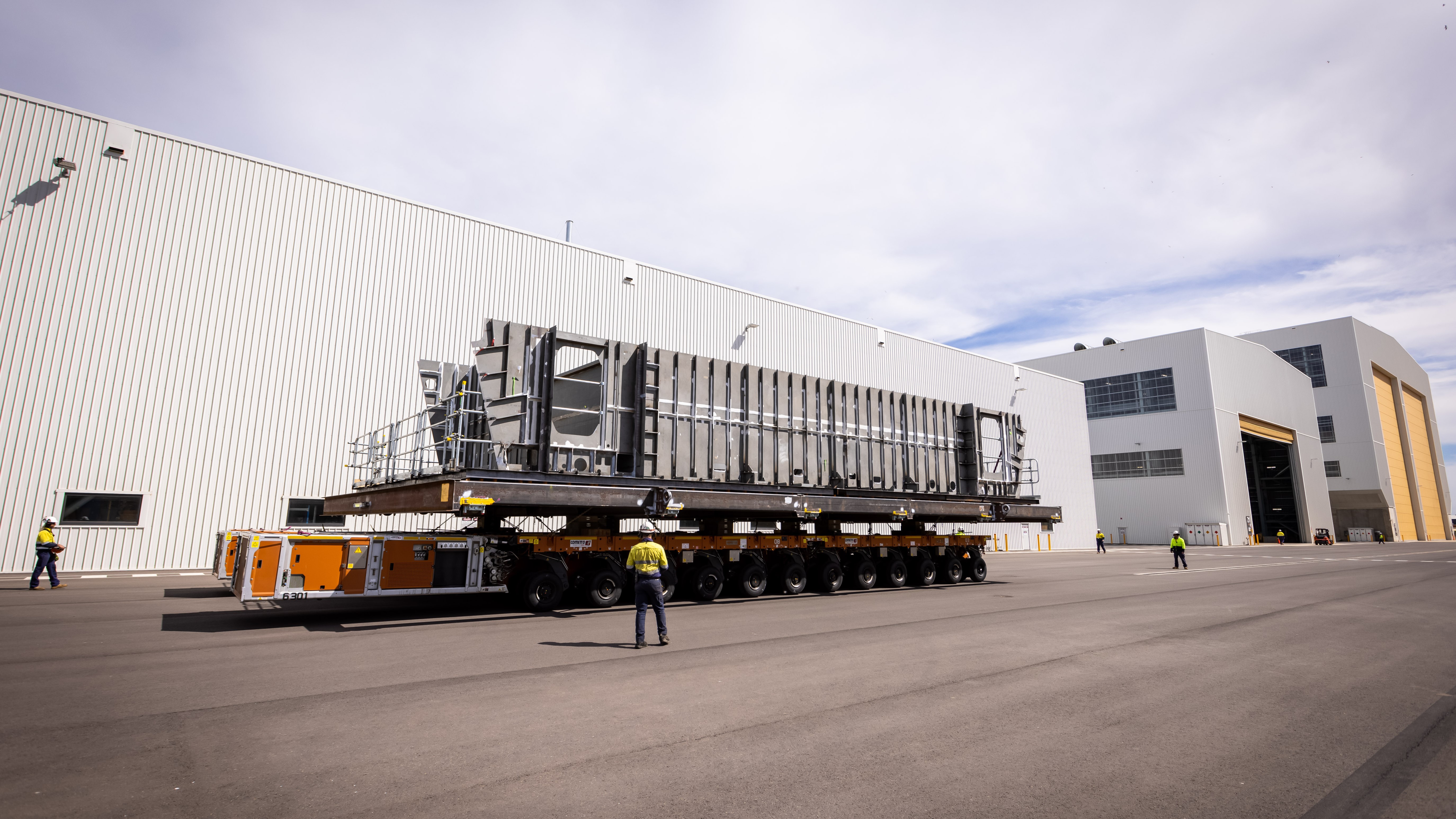 Hunter frigate first prototyping unit move