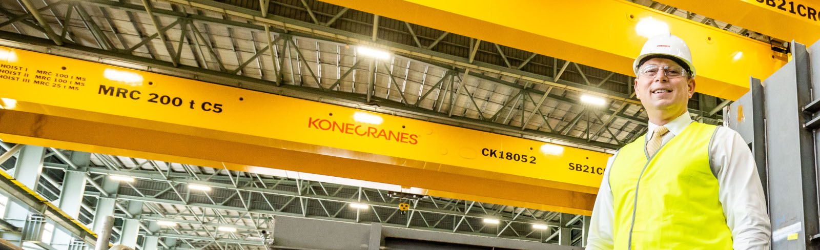 CEO Ben Hudson shipyard photo