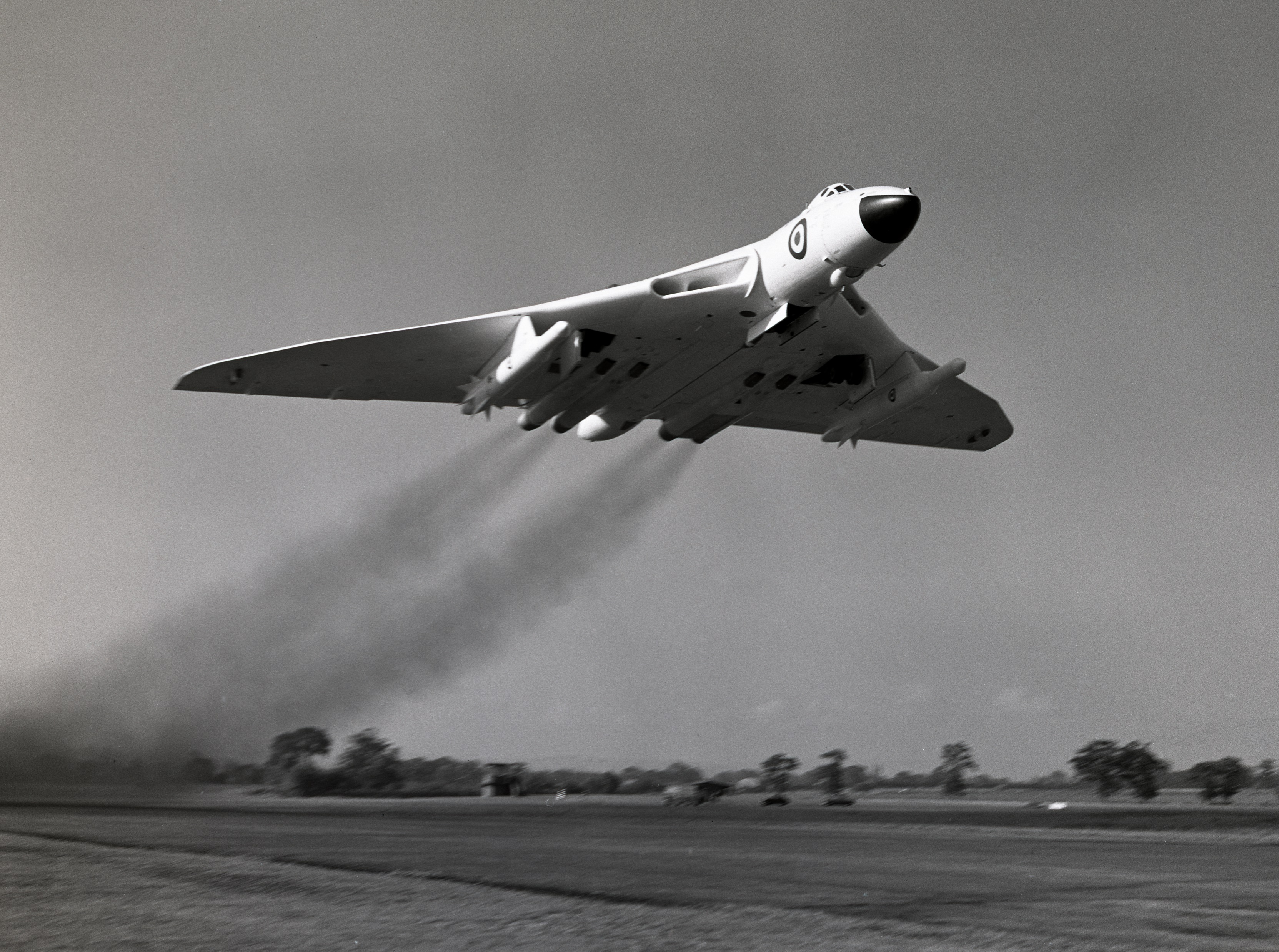 Avro Vulcan taking off