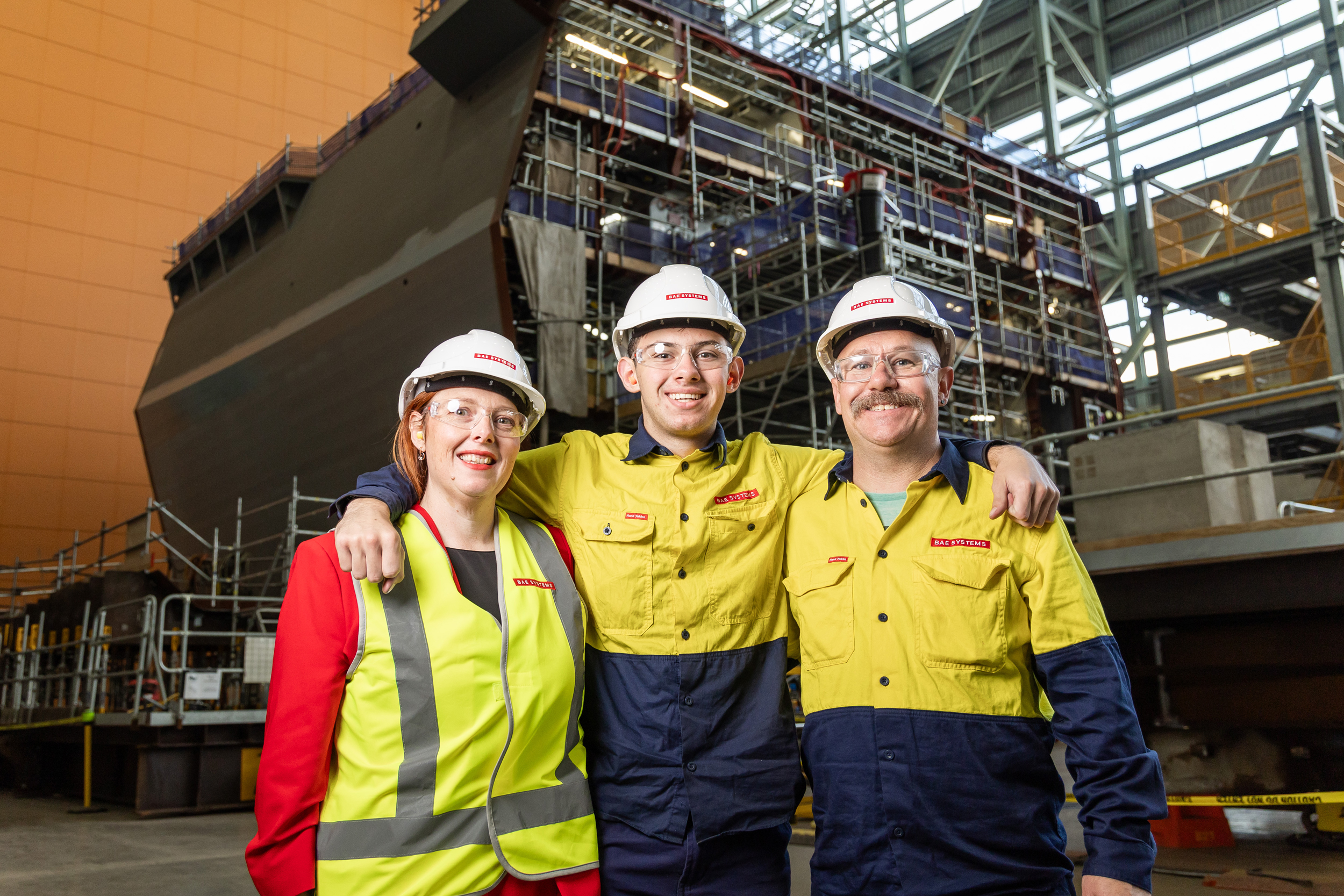 Phil, Amelia and Riley reflect how careers can span generations, support Australia's continuous naval shipbuilding program and helping deliver sovereign defence capability for decades to come.
