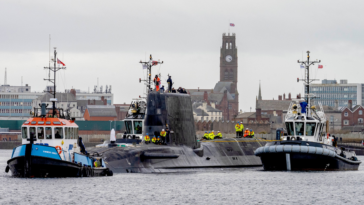 HMS Anson, the fifth Astute class submarine