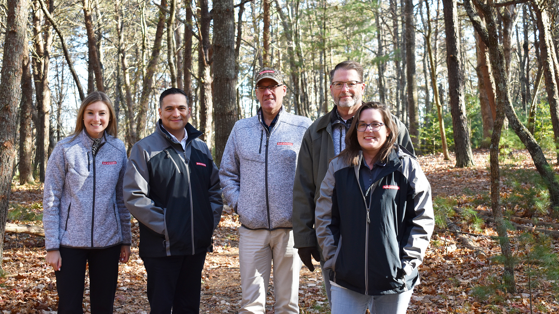 BAE Systems leadership in Brush Mountain Park