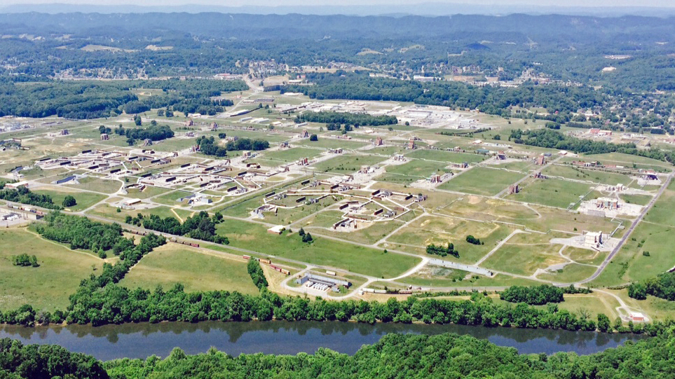 Holston plant aerial view