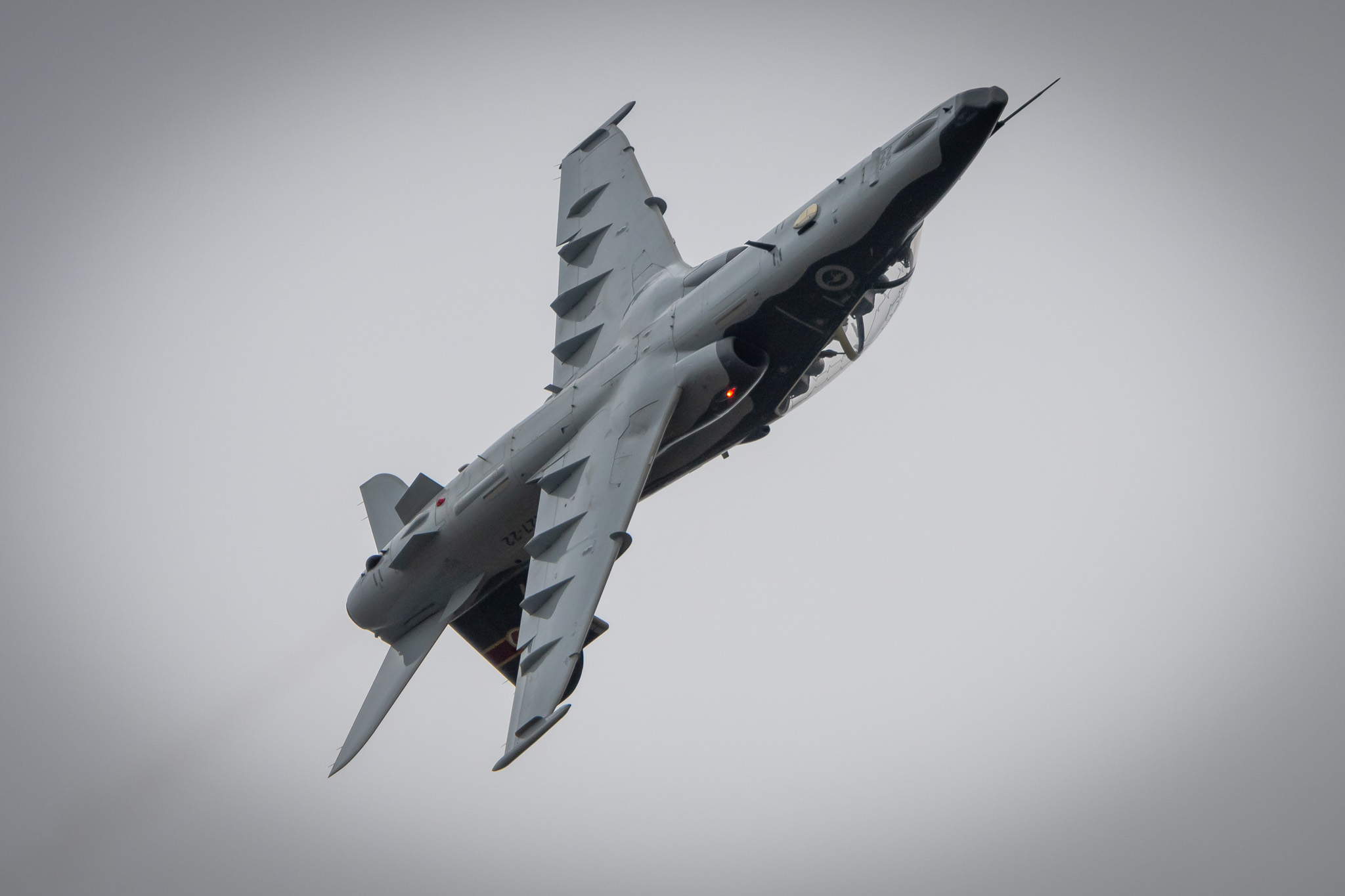 Hawk Lead In Fighter demo at Williamtown