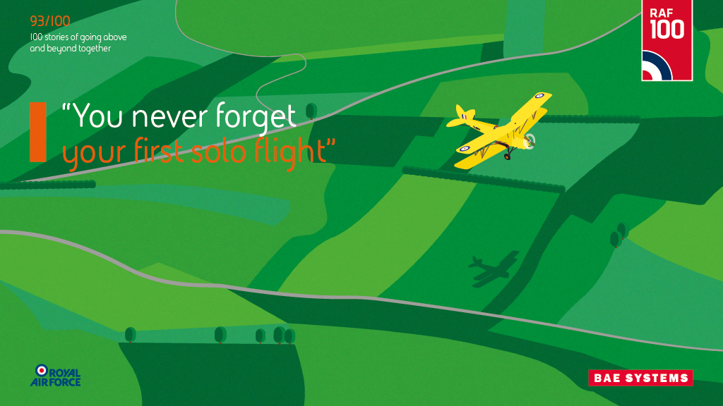 Graphic of aircraft flying