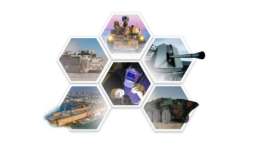 Platforms & Services products in a hexagon grid