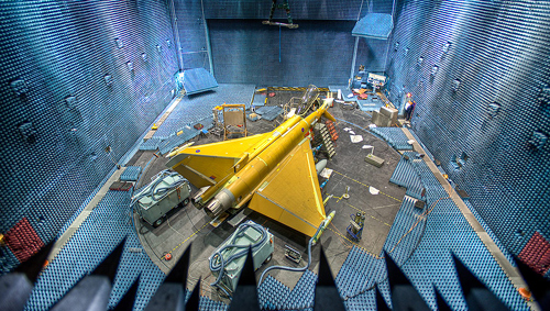 Typhoon in the Electronic Warfare Test Facility