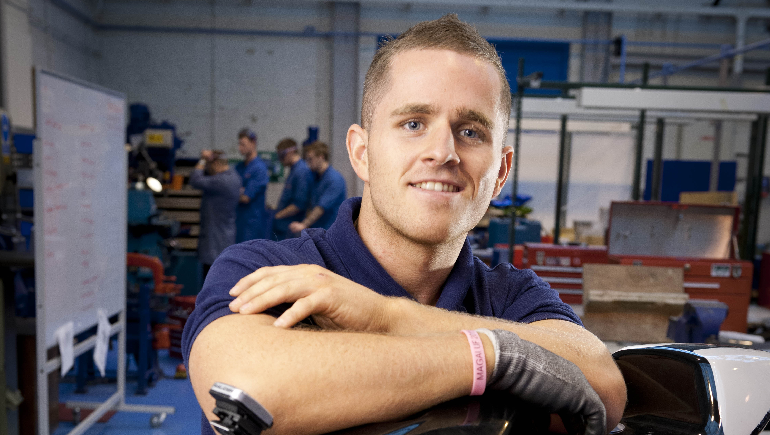 Kai Burkett - an ambassador for the ‘Make it in Great Britain' campaign