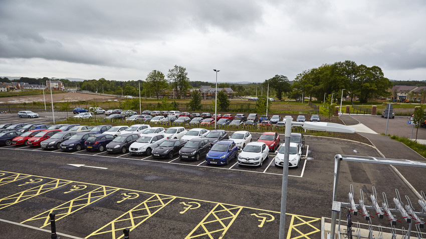Image of Bishopton car park