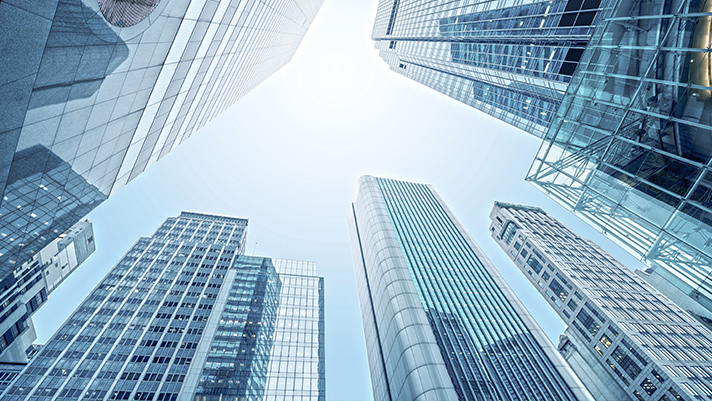 Abstract skyscraper image