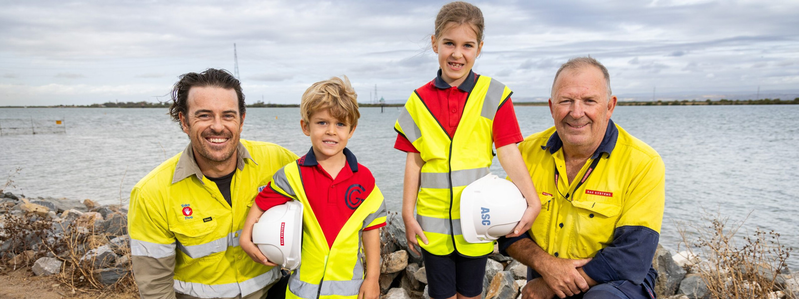 Three generations at Adelaide's shipyards