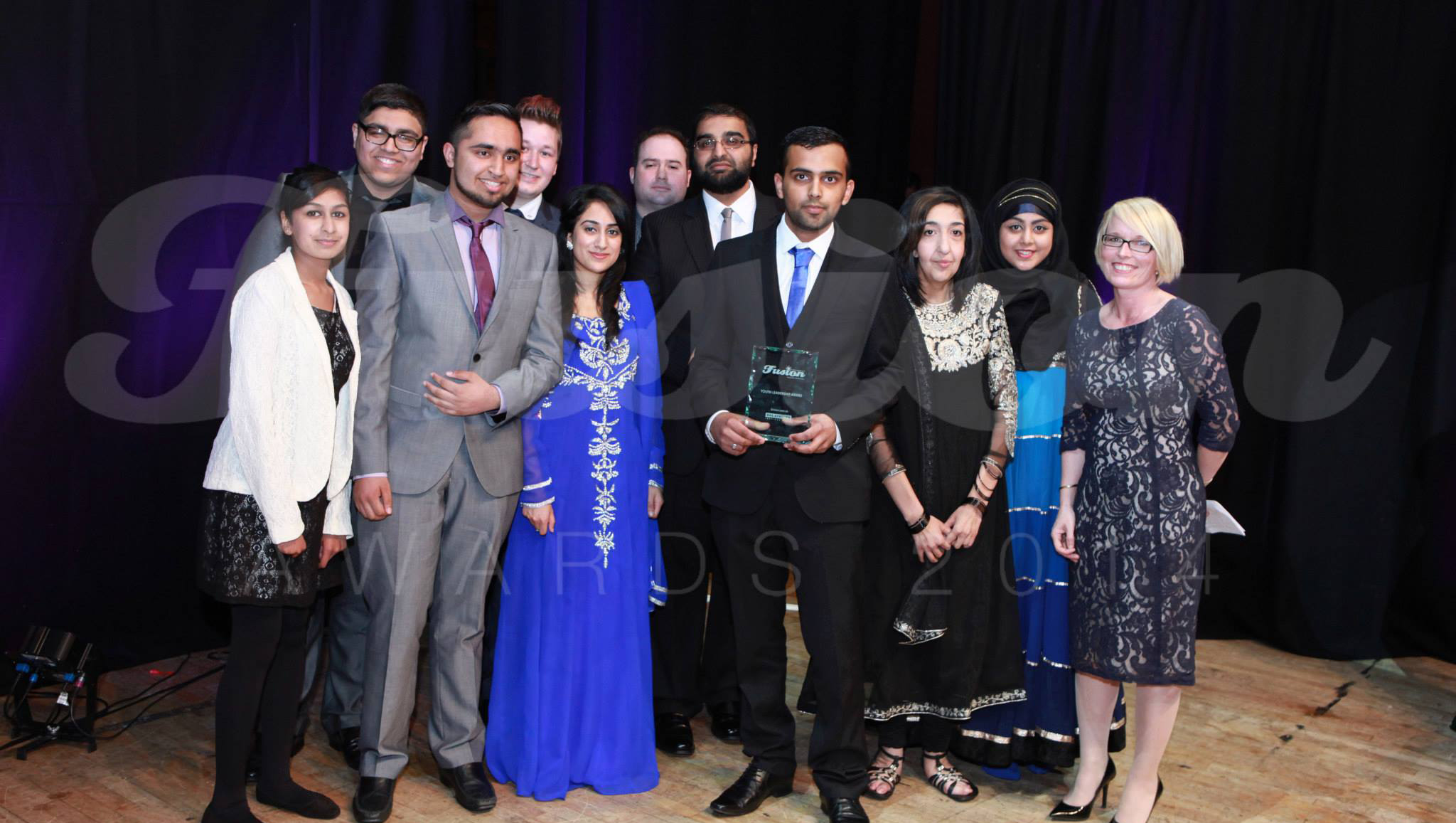 Winners of the BAE Systems Youth Leadership Award