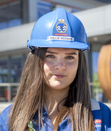 Hollie - Manufacturing Engineering Apprentice at BAE Systems