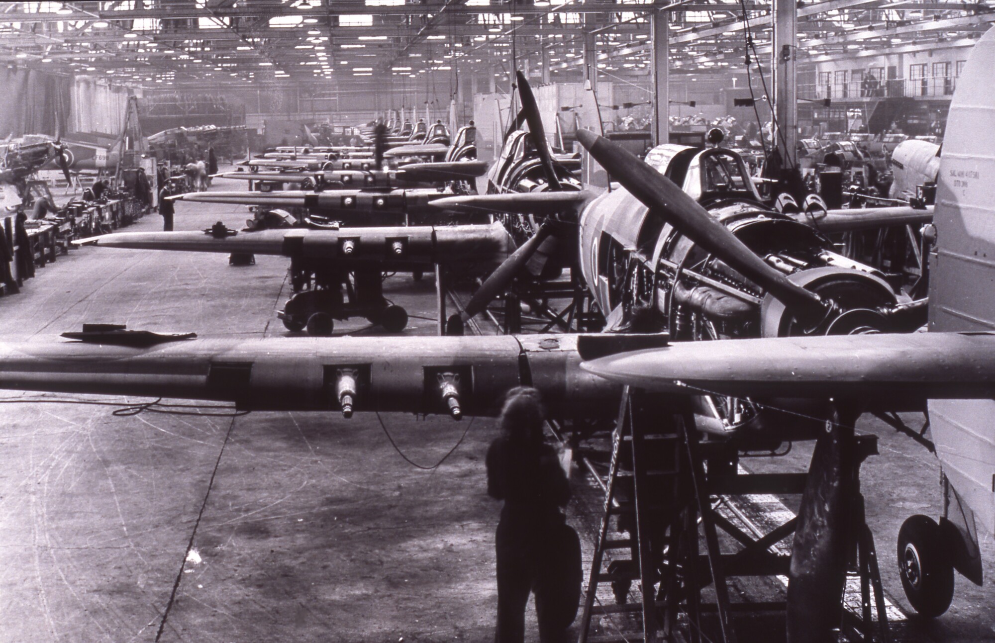 Hawker Hurricanes under production.