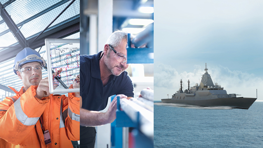 Our Naval Future composite image