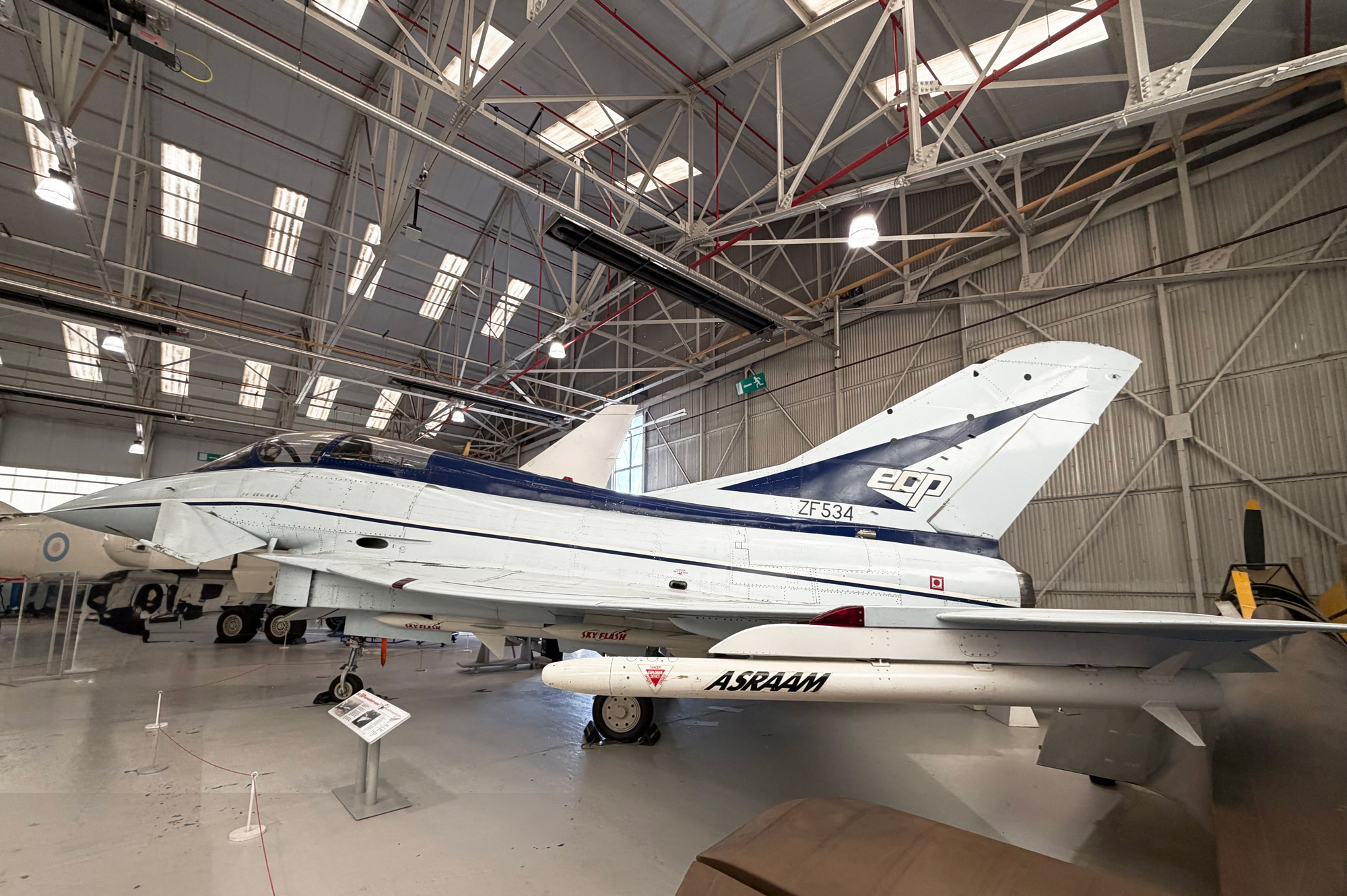 EAP at RAF Museum Cosford in Shropshire