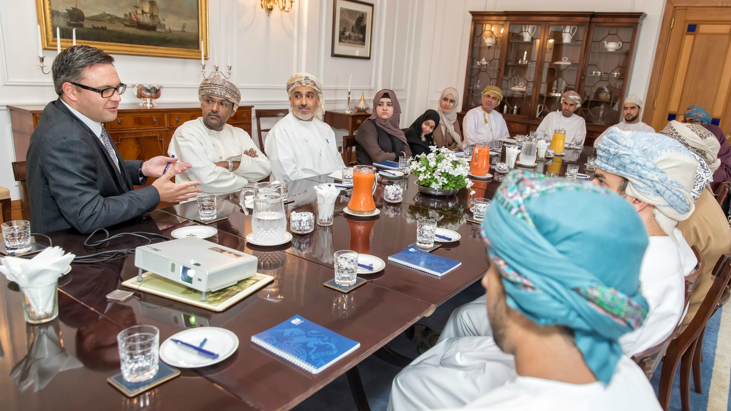 Mathew Foster and Chevening image