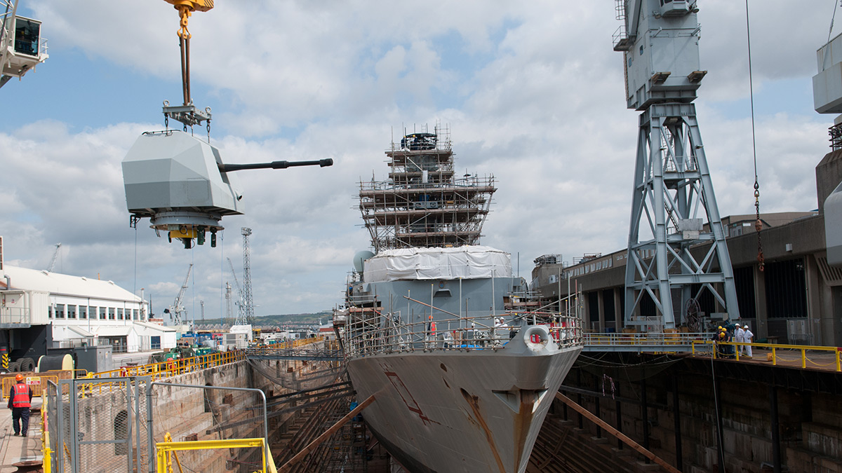 Equipment management MM image - HMS Westminster