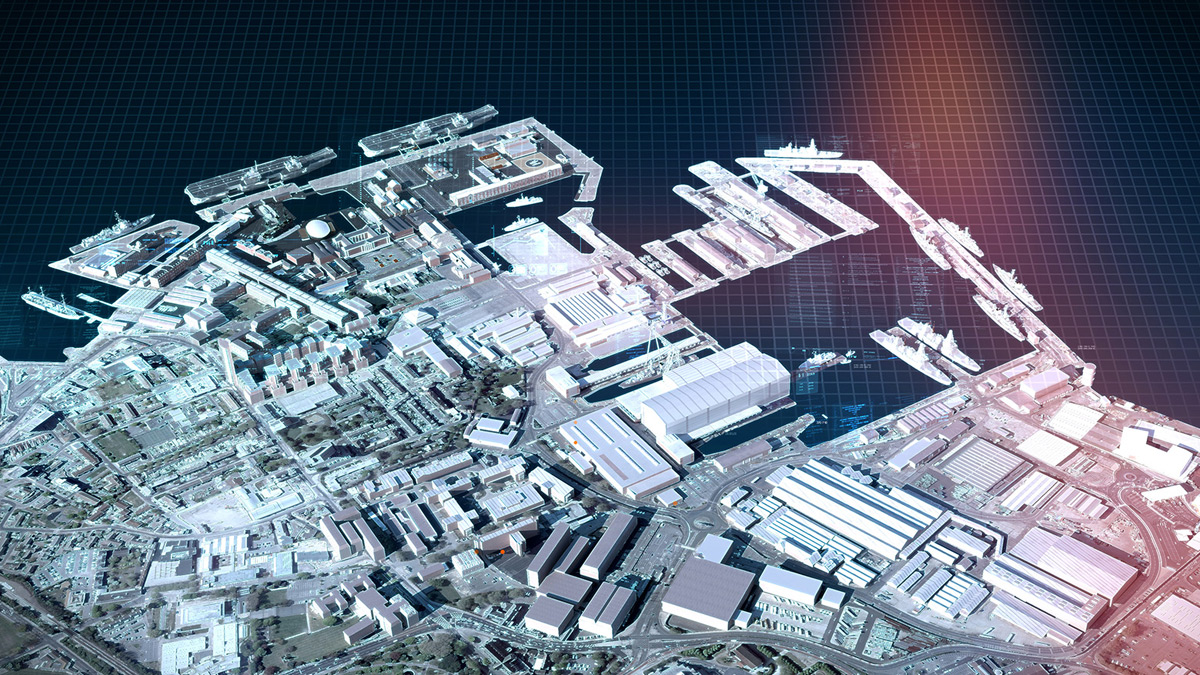 Image showing future version of Portsmouth Naval Base