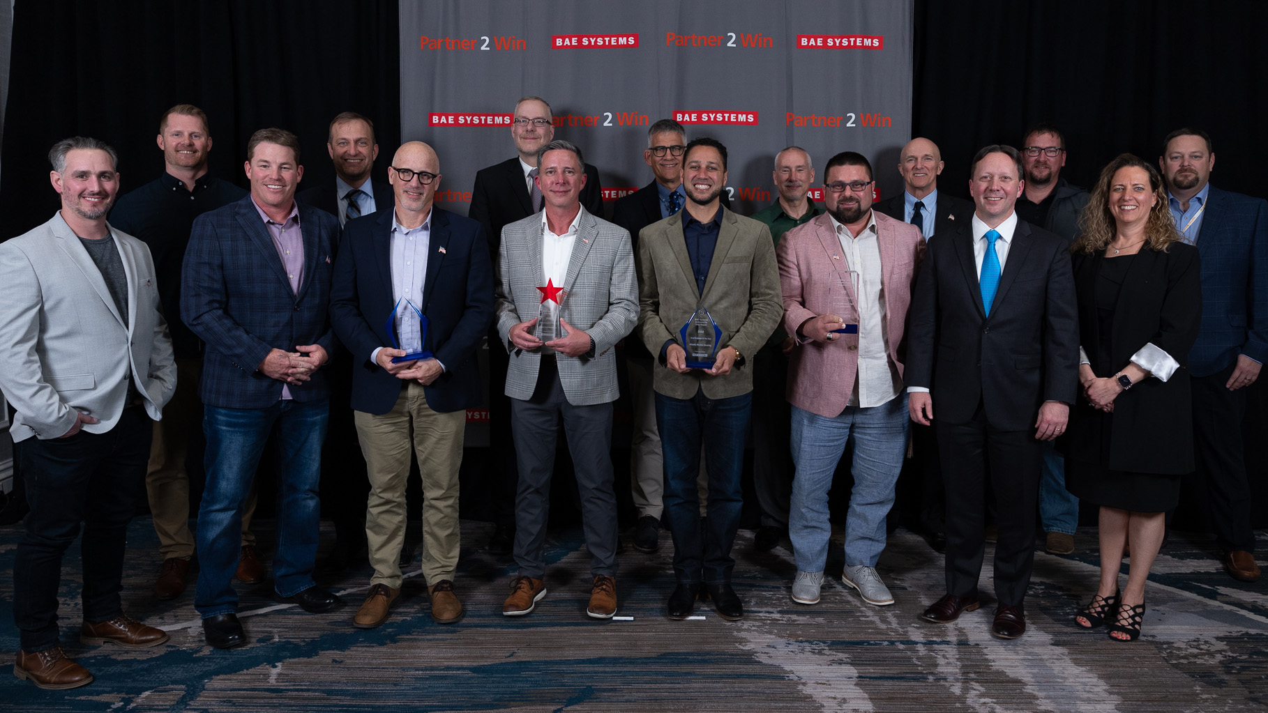 BAE Systems recently honored executives from eight companies that represented its top subcontractors and small businesses for the company’s U.S. Navy and commercial ship repair work in 2022.