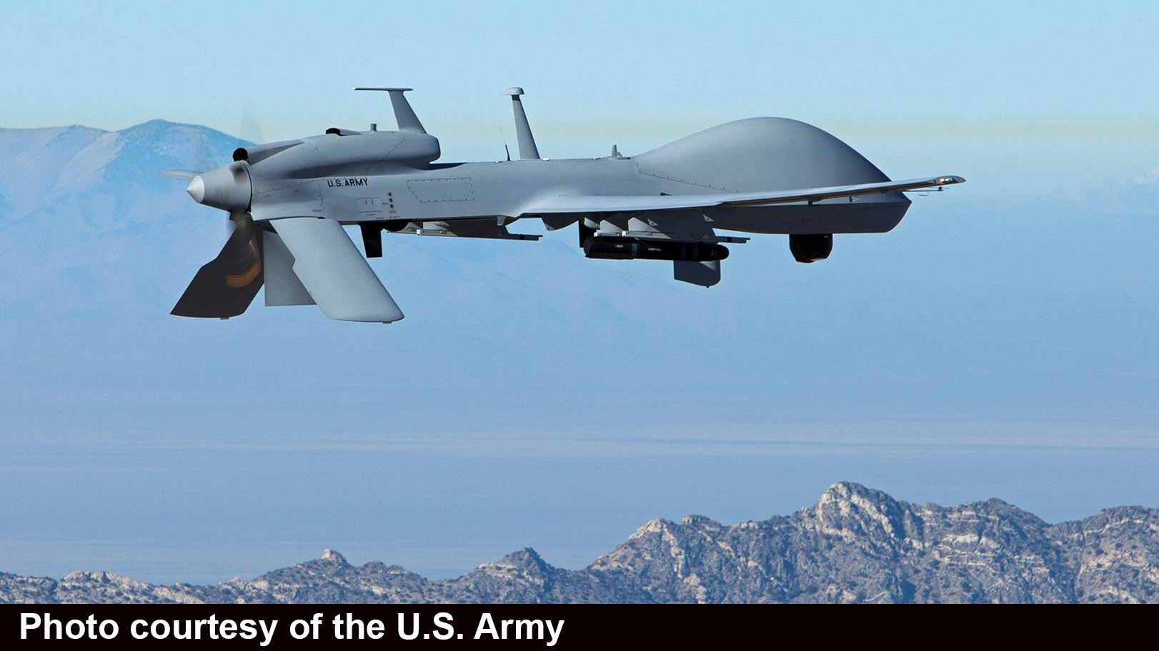 The U.S. Army’s MQ-1C Gray Eagle unmanned aircraft