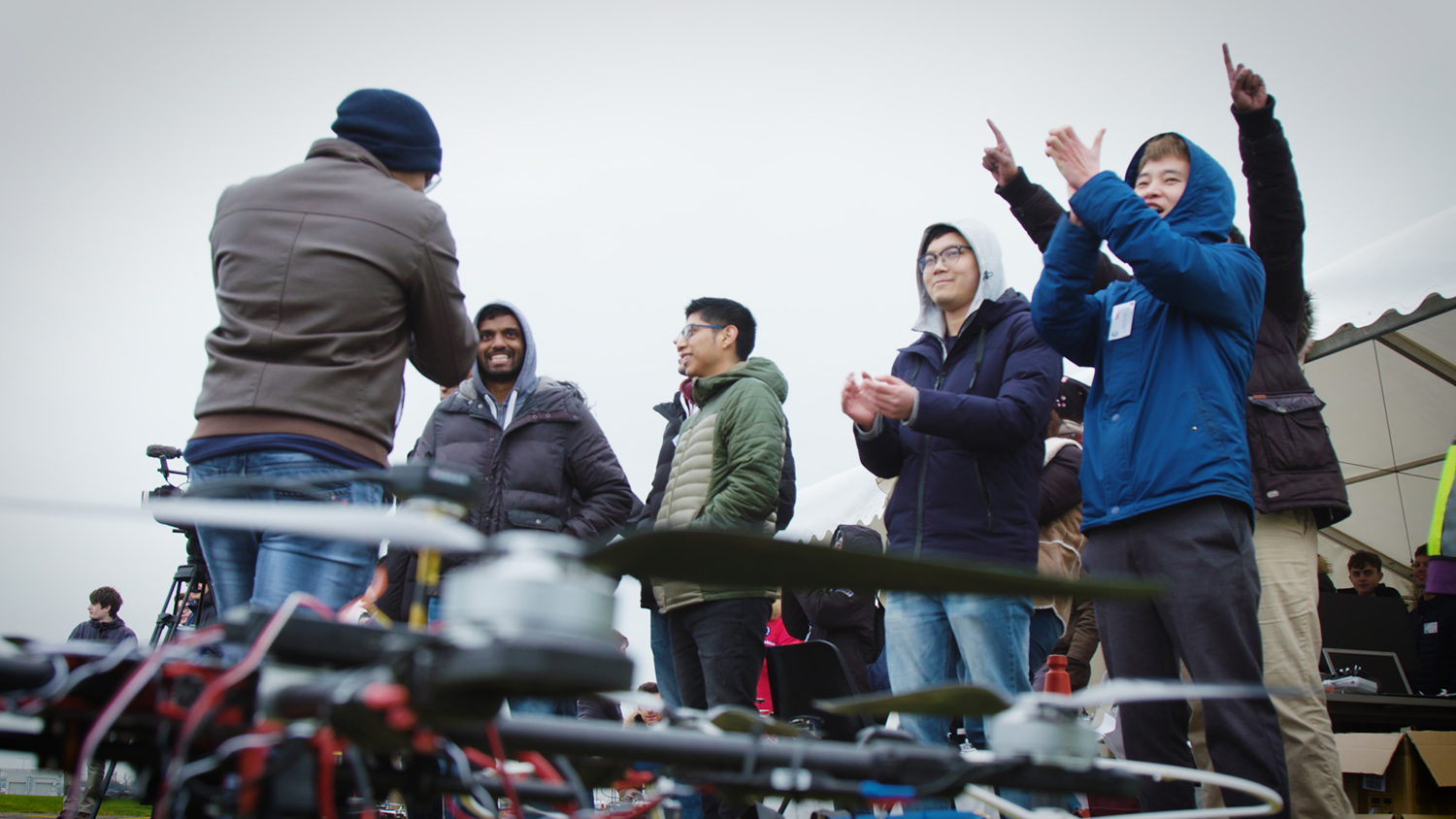 Image from Novel tactics in controlling unmanned air vehicles video