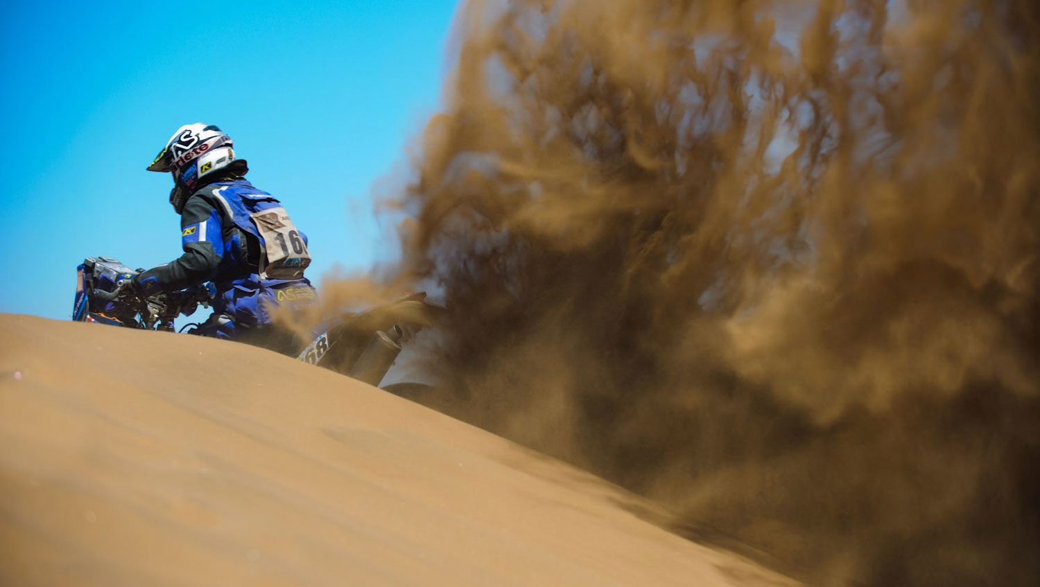 Lyndon Poskitt at Dakar Rally 2013