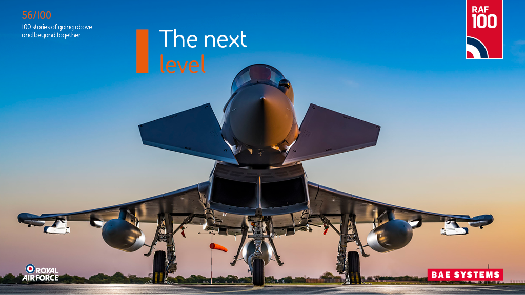 Image of Typhoon on runway