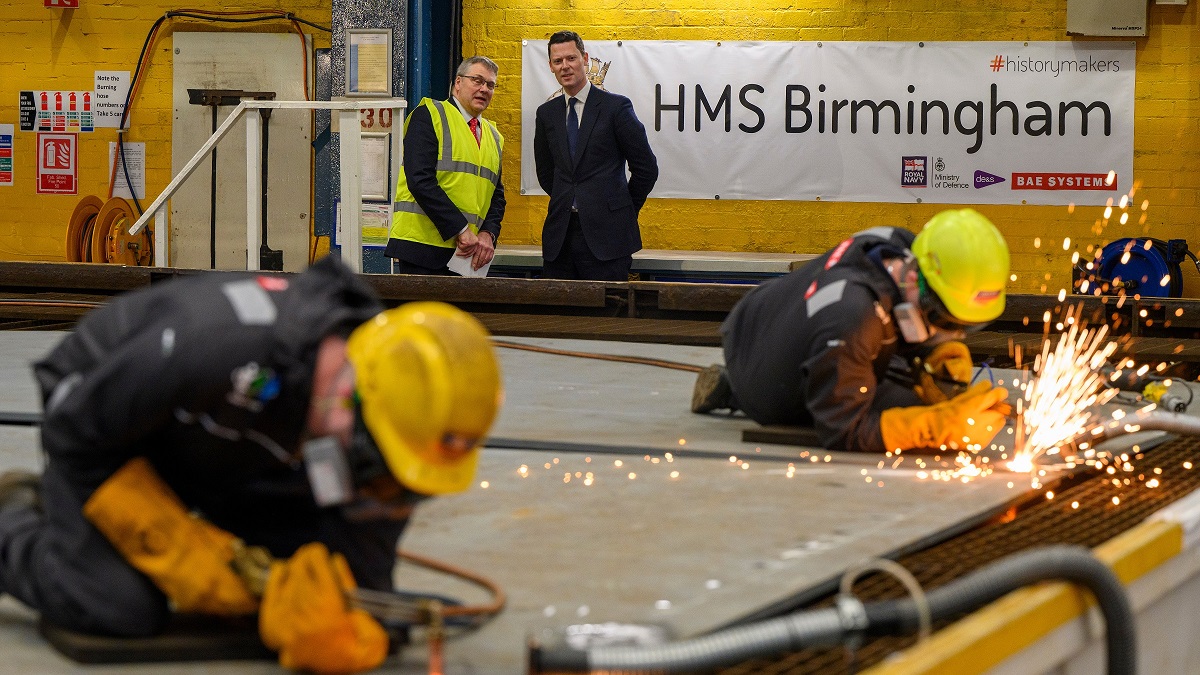 HMS Birmingham Steel Cut 2